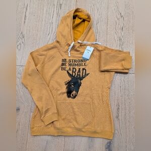 Top of the World Mustard Hoodie